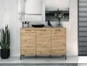 Design Plus Studio Kuchni & Salon Meblowy | Nevio 10 Dąb artisan - komoda | 
