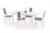 Design Plus Studio Kuchni & Salon Meblowy | FRYDERYK 160/240 cm stół kolor biały (160-240x90x74 cm) | 2010001171645