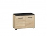 Design Plus Studio Kuchni & Salon Meblowy | Caro 02 Sonoma jasna - szafka na buty | 