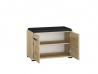 Design Plus Studio Kuchni & Salon Meblowy | Caro 02 Sonoma jasna - szafka na buty | 