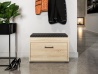 Design Plus Studio Kuchni & Salon Meblowy | Caro 03 Sonoma jasna - szafka na buty | 