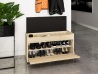 Design Plus Studio Kuchni & Salon Meblowy | Caro 05 Sonoma jasna - szafka na buty | 