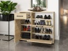 Design Plus Studio Kuchni & Salon Meblowy | Caro 08 Sonoma jasna - szafka na buty | 
