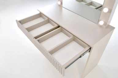 Design Plus Studio Kuchni & Salon Meblowy | HOLLYWOOD 2 toaletka kaszmir (2p1szt) | 5905248137325