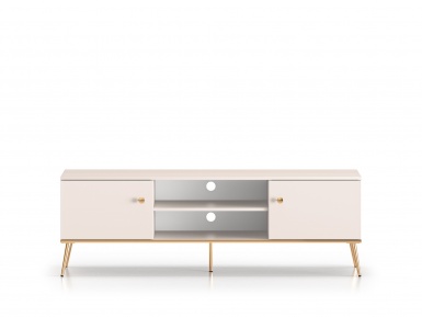 Design Plus Studio Kuchni & Salon Meblowy | Selgin 05 cashmere - RTV 2D | 