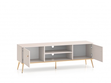 Design Plus Studio Kuchni & Salon Meblowy | Selgin 05 cashmere - RTV 2D | 