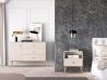 Design Plus Studio Kuchni & Salon Meblowy | Selgin 06 cashmere - szafka nocna 1S | 