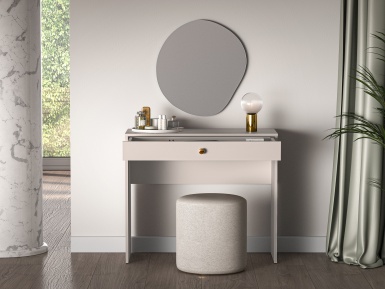 Design Plus Studio Kuchni & Salon Meblowy | Selgin 09 cashmere - konsola 1S | 