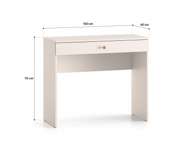 Design Plus Studio Kuchni & Salon Meblowy | Selgin 09 cashmere - konsola 1S | 