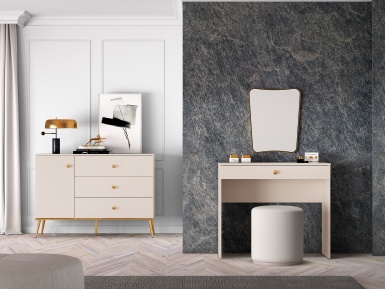 Design Plus Studio Kuchni & Salon Meblowy | Selgin 09 cashmere - konsola 1S | 