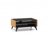 Design Plus Studio Kuchni & Salon Meblowy | Toscania 07 Dąb Baltic Dune/Jesion Prestige Czarny - Stolik | 