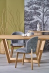Design Plus Studio Kuchni & Salon Meblowy | MASSIVE 3 stół rozkładany 160-250x90x77 cm dąb naturalny/dąb naturalny (2p1szt) | 5905248137134