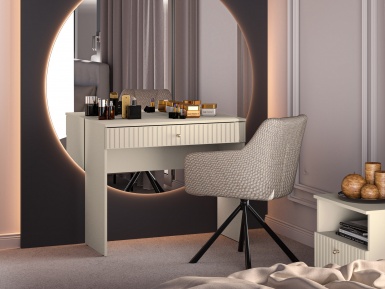 Design Plus Studio Kuchni & Salon Meblowy | Sophie 08-01 cashmere - toaletka | 