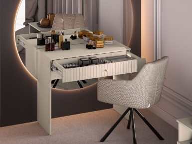 Design Plus Studio Kuchni & Salon Meblowy | Sophie 08-01 cashmere - toaletka | 