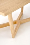 Design Plus Studio Kuchni & Salon Meblowy | MASSIVE 3 stół rozkładany 160-250x90x77 cm dąb naturalny/dąb naturalny (2p1szt) | 5905248137134