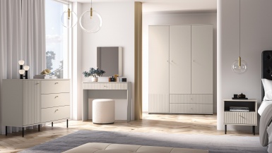 Design Plus Studio Kuchni & Salon Meblowy | Sophie 08-01 cashmere - toaletka | 