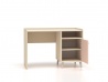 Design Plus Studio Kuchni & Salon Meblowy | Mevel 07 Piasek pustyni/Millennial pink - biurko 1D | 