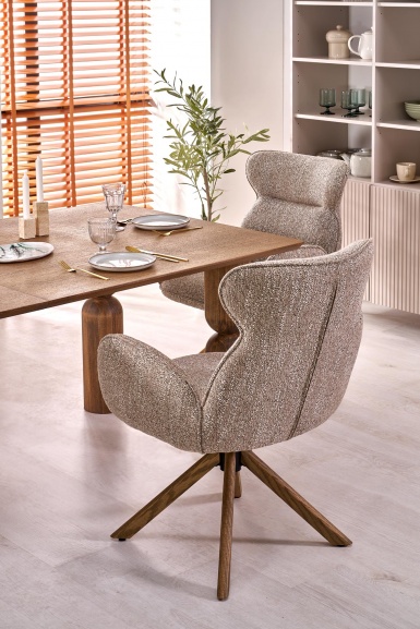 Design Plus Studio Kuchni & Salon Meblowy | MELTON stół rozkładany 200-300x101x76 cm jasny orzech (3p1szt) | 5905248137165