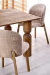 Design Plus Studio Kuchni & Salon Meblowy | MELTON stół rozkładany 200-300x101x76 cm jasny orzech (3p1szt) | 5905248137165
