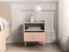 Design Plus Studio Kuchni & Salon Meblowy | Mevel 10 Piasek pustyni/Millennial pink - szafka 1S | 
