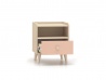 Design Plus Studio Kuchni & Salon Meblowy | Mevel 10 Piasek pustyni/Millennial pink - szafka 1S | 