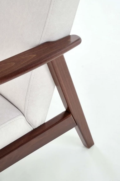 Design Plus Studio Kuchni & Salon Meblowy | MILANO 1S fotel - jasny beżowy tap. Castel 04 (1p1szt) | 5905248133914