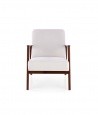 Design Plus Studio Kuchni & Salon Meblowy | MILANO 1S fotel - jasny beżowy tap. Castel 04 (1p1szt) | 5905248133914