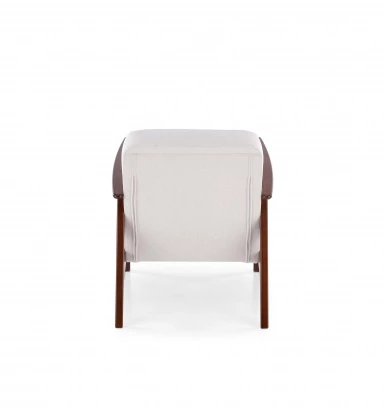 Design Plus Studio Kuchni & Salon Meblowy | MILANO 1S fotel - jasny beżowy tap. Castel 04 (1p1szt) | 5905248133914