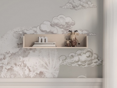 Design Plus Studio Kuchni & Salon Meblowy | Mevel 11 Piasek pustyni - półka | 