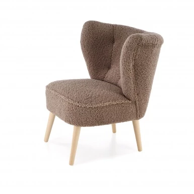 Design Plus Studio Kuchni & Salon Meblowy | MOCCA fotel wypoczynkowy, c.brązowy (SVEN 47) | 5905248137189