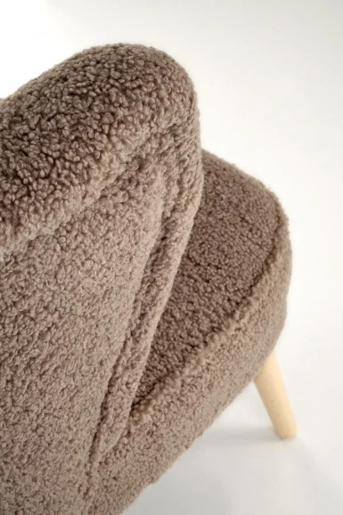 Design Plus Studio Kuchni & Salon Meblowy | MOCCA fotel wypoczynkowy, c.brązowy (SVEN 47) | 5905248137189