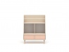 Design Plus Studio Kuchni & Salon Meblowy | Mevel 09 Piasek pustyni/Millennial pink - organizer 1S | 
