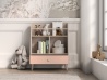 Design Plus Studio Kuchni & Salon Meblowy | Mevel 09 Piasek pustyni/Millennial pink - organizer 1S | 