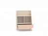 Design Plus Studio Kuchni & Salon Meblowy | Mevel 09 Piasek pustyni/Millennial pink - organizer 1S | 