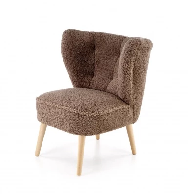 Design Plus Studio Kuchni & Salon Meblowy | MOCCA fotel wypoczynkowy, c.brązowy (SVEN 47) | 5905248137189