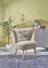 Design Plus Studio Kuchni & Salon Meblowy | MOCCA fotel wypoczynkowy, cappucino (SVEN 28) | 5905248137172