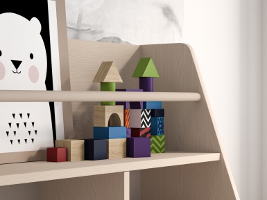 Design Plus Studio Kuchni & Salon Meblowy | Mevel 09 Piasek pustyni/Millennial pink - organizer 1S | 