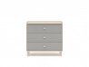 Design Plus Studio Kuchni & Salon Meblowy | Mevel 06 Piasek pustyni/szary pallad - komoda 3S | 