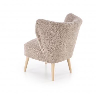 Design Plus Studio Kuchni & Salon Meblowy | MOCCA fotel wypoczynkowy, cappucino (SVEN 28) | 5905248137172