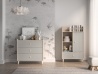 Design Plus Studio Kuchni & Salon Meblowy | Mevel 06 Piasek pustyni/szary pallad - komoda 3S | 