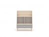 Design Plus Studio Kuchni & Salon Meblowy | Mevel 09 Piasek pustyni/szary pallad - organizer 1S | 