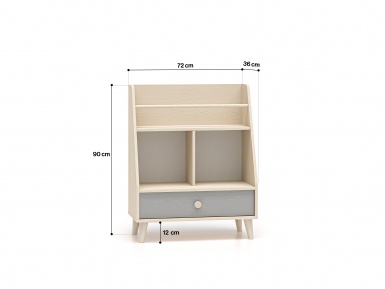 Design Plus Studio Kuchni & Salon Meblowy | Mevel 09 Piasek pustyni/szary pallad - organizer 1S | 