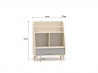 Design Plus Studio Kuchni & Salon Meblowy | Mevel 09 Piasek pustyni/szary pallad - organizer 1S | 