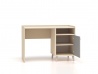 Design Plus Studio Kuchni & Salon Meblowy | Mevel 07 Piasek pustyni/szary pallad - biurko 1D | 