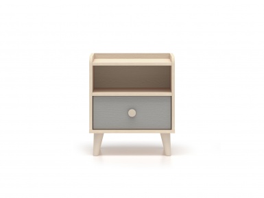 Design Plus Studio Kuchni & Salon Meblowy | Mevel 10 Piasek pustyni/szary pallad - szafka 1S | 