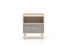 Design Plus Studio Kuchni & Salon Meblowy | Mevel 10 Piasek pustyni/szary pallad - szafka 1S | 