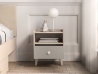 Design Plus Studio Kuchni & Salon Meblowy | Mevel 10 Piasek pustyni/szary pallad - szafka 1S | 