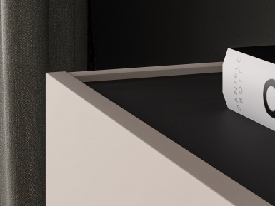 Design Plus Studio Kuchni & Salon Meblowy | Freshion 05 cashmere/czarny - RTV2D2S | 