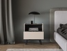 Design Plus Studio Kuchni & Salon Meblowy | Freshion 06 cashmere/czarny - szafka 1S | 