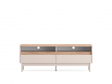 Design Plus Studio Kuchni & Salon Meblowy | Dunea 07 cashmere / dąb cremona torro - RTV2S | 